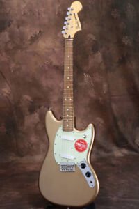 Fender Electric Guitar Player Mustang Pau Ferro Fingerboard Firemist Gold