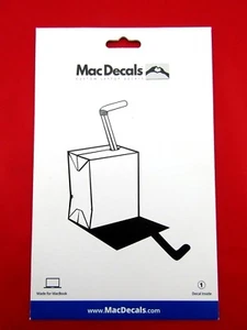 Juice Box Vinyl 7" x 5" Decal for MacBook, Laptops, Car, Window & More - New - Picture 1 of 1