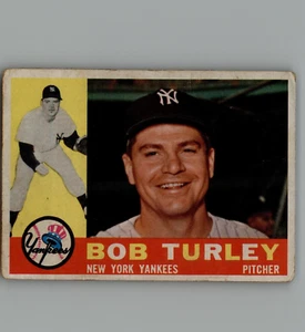 1960 Topps 270 Bob Turley New York Yankees - Picture 1 of 2
