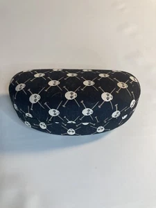 Enchante accessories black skull hard eye glass case - Picture 1 of 4