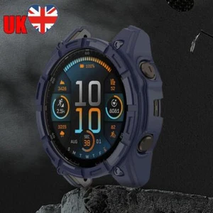 TPU Hollow Case Protective Shell Bumper for Garmin Enduro 3 (Midnight Blue) - Zdjęcie 1 z 8