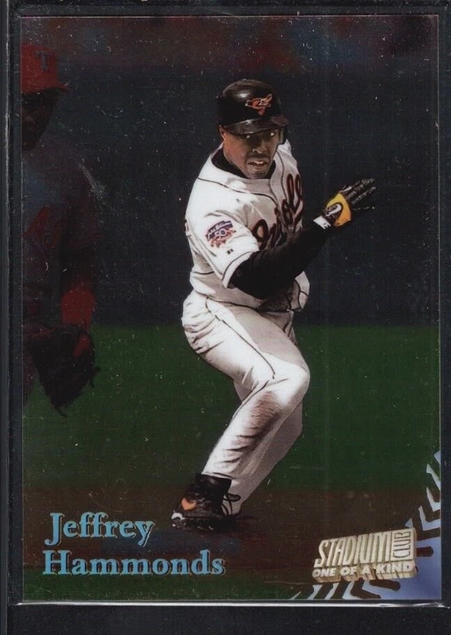 JEFFREY HAMMONDS 1998 STADIUM CLUB #159 ONE OF A KIND ORIOLES SP #088/150 - Image 1 of 1