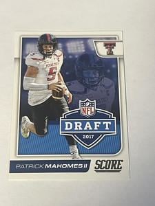 2017 Score - NFL Draft #2 Patrick Mahomes II (RC)
