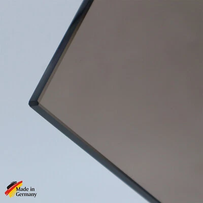GLASWERK-TANHAS ESG Parsol Bronze 6mm - getöntes Einscheibensicherheitsglas Glasplatte Zuschnitt