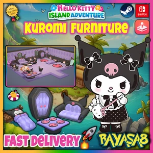 🔥Kuromi Möbel Set | Hello Kitty Island Adventure iOS/Steam/Switch🔥 - Bild 1 von 4
