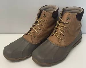 Sperry Herren STS12126 Stiefel Hellbraun Wasserdicht Entenstiefel Größe 12 M Top Zustand - Bild 1 von 10