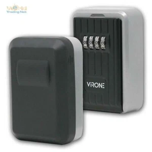 kleiner Außen-Schlüssel-Safe / -Tresor, mit Zahlenschloss, Wand-Box-Versteck - Bild 1 von 8