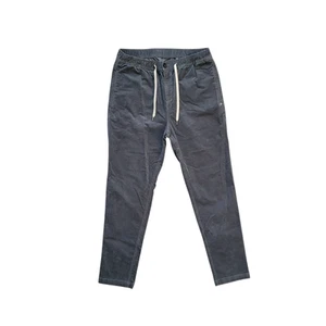 Vuori Optimist V440 Corduroy Pants in Smoked Beryl Blue Men's Size Large - Picture 1 of 7