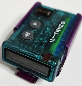 EVERON Pager/ BEEPER przezroczysty fioletowy VINTAGE Gizzmo lata 90. kolory retro - Zdjęcie 1 z 7