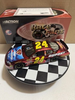 Jeff Gordon #24 Pepsi Superman Returns Color Chrome 2006 1/24 Nascar Diecast - Image 1 of 4