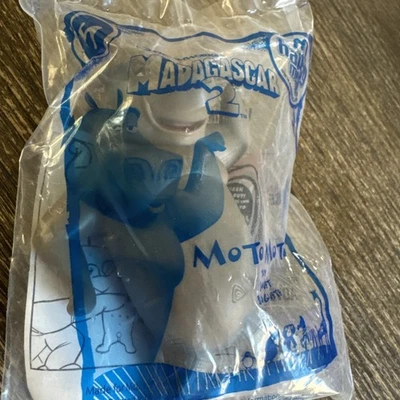 MCDONALDS HAPPY MEAL TOY 2008 MADAGASCAR 2 MOTO MOTO Hippo NEW Sealed - Image 1 of 4