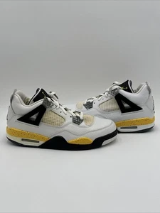 Air Jordan 4 Retro LS Tour Yellow 2006 Size 8 Used 314254-171 - Picture 1 of 22