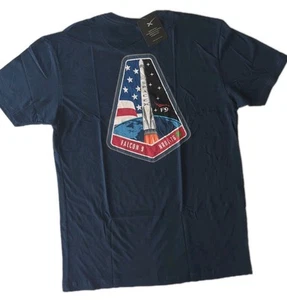 Space X Tshirt NWT Men's Size Large F9 FALCON 9 NROL-76 - Picture 1 of 7
