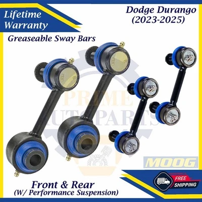 New OE Front & Rear Sway Bars For 2023-2025 Dodge Durango Lifetime Warranty - Imagem 1 de 4