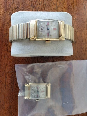 2 relojes Bulova Beau Brummel 1949 vintage 8AE 17 joyas y 21 joyas Foto 1 de 4