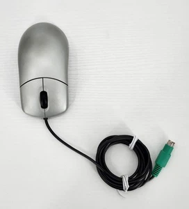 Sysgration PS/2 Ball Mouse (SAGM002) Silver 2-Button Wired (Very Good Condtion) - Picture 1 of 6