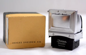 VINTAGE IGHAEE EXAKTA CAMERA WAIST LEVEL VIEWFINDER WITH FOCUSING SCREEN BOX - Picture 1 of 5