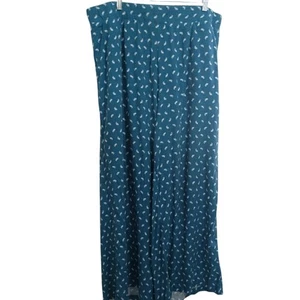 Torrid Hose Größe 2X türkis Paisley weites Bein Freizeit Pull-Up leicht Bohemian - Bild 1 von 12