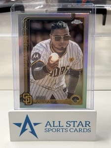 2025 Topps Chrome MLB Luis Arraez Image Variation SP #216 Padres - Foto 1 di 2