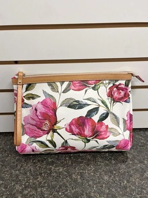 Cartera sin asas grande de cuero con correa para muñeca Nuvol de la colección CAVALCANTI Foto 1 de 4