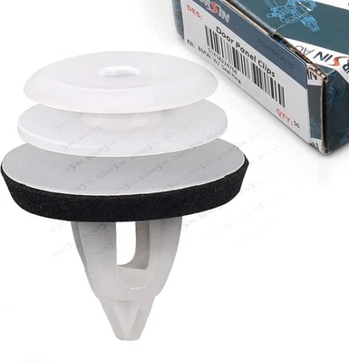 50Pcs Interior Door Trim Panel Clips for BMW 3, 5 Series One Size, Pack of 50  Foto 1 de 4