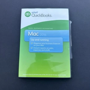 Intuit QuickBooks Small Business Accounting Mac 2016 Used Sold As Is - Picture 1 of 3