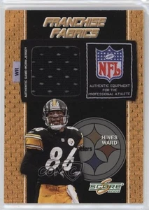 2002 Score Franchise Fabrics Hines Ward #11 - Picture 1 of 3