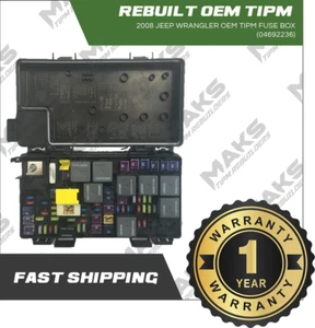 2008 Jeep Wrangler OEM Rebuilt TIPM Fuse Box 04692236 *PROGRAMMING INCLUDED!* - Picture 1 of 9