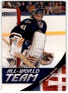 2011-12 Upper Deck All-World Team Jaroslav Halak #AW13 St. Louis Blues