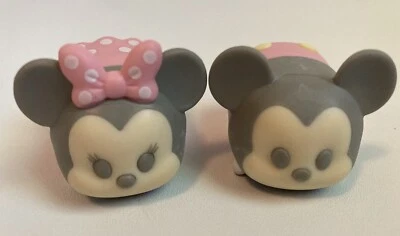 Figuras de vinilo grandes Disney Tsum Tsum Mickey Mouse y Minnie Pastel Parade Foto 1 de 4