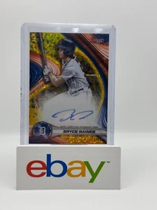 2024 Bowman's Best BRYCE RAINER Best of 2024 Gold Mini Diamond Auto /50 B24-BRA - Picture 1 of 5
