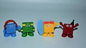 Hasbro Scrabble Junior Juego Piezas de Repuesto Figuras Amarillo Verde Rojo Azul - Imagen 1 de 9