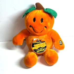 Kitzeln Kitzeln Wackeln Wackeln sprechender Kürbis Happy Halloween DanDee Plüsch Lächeln - Bild 1 von 6