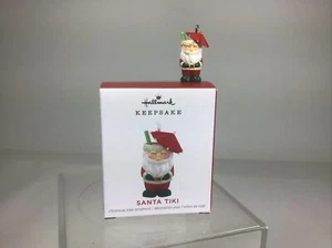 Hallmark 2021 Mini SANTA TIKI Mug Miniature Boxed New Ornament - Picture 1 of 6