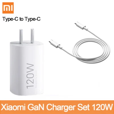 Original Xiaomi 120W GaN Small Pudding Fast Charger Set For Xiaomi 13/14 Ultra - Image 1 of 4