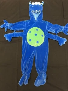 Infant Cute Three Eyed Monster Halloween Costume 1 Piece Outerwear 18 MOS - Picture 1 of 6