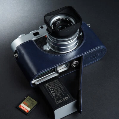 Handmade Genuine Leather Retro Insert Camera Cover Half Case For Leica M11 - Image 1 of 4