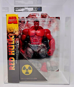2008 RED HULK AFA UNCIRCULATED 8.5 MARVEL SELECT COLLECTOR EDITION DIAMOND TOYS