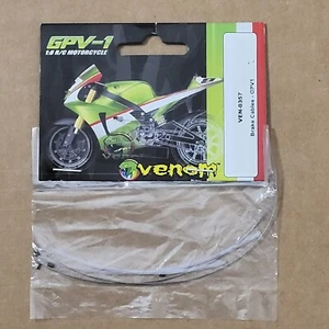 VENOM VEN-0357 Brake Cables For GPV-1 RC Motorcycle Vintage NIP NOS Item # 0357 - Picture 1 of 1