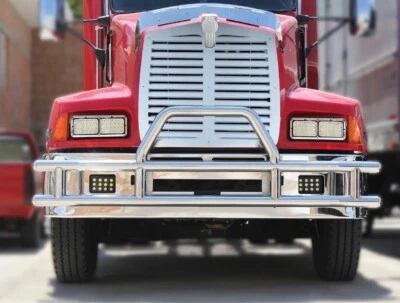 Grelha/grelha Kenworth T600 com barras horizontais # 15085 - Imagem 1 de 2