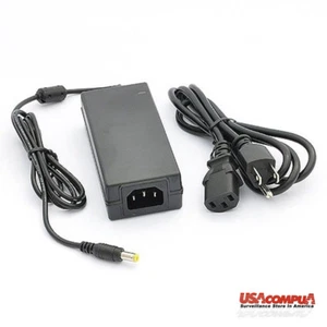 AC Power Adapter with 3 Prong Plug 12 Volt 3 Amp with 5 Mm Dc Output Jack - Picture 1 of 3