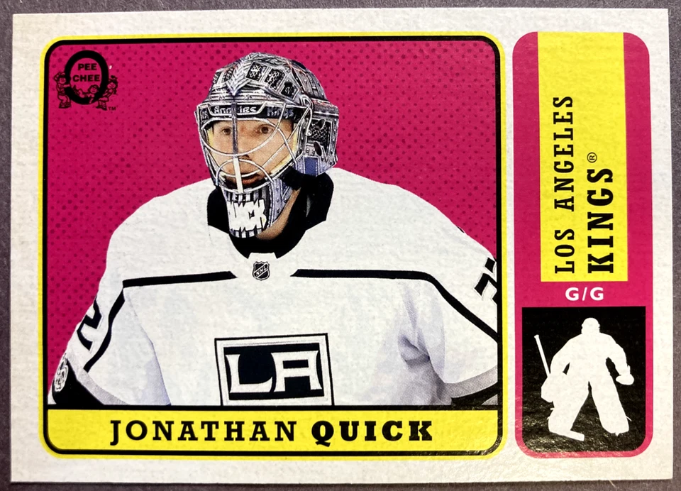 2018-19 O-Pee-Chee Retro Parallel #103 Jonathan Quick Los Angeles Kings - Image 1 of 1