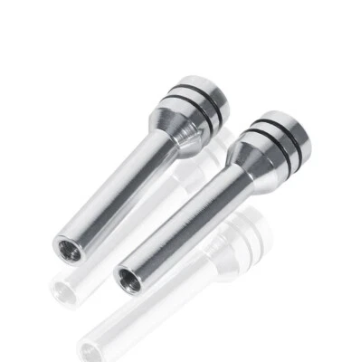 2 piezas de aluminio para cerradura de puerta interior de automóvil perilla de tracción pasadores cubierta accesorio automático Foto 1 de 4