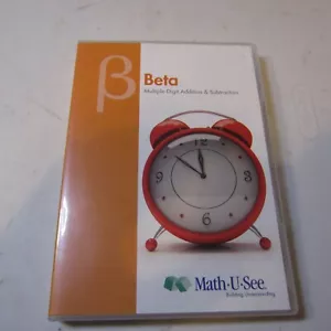 Math-U-See Beta DVD New 2012 Ed Demme Learning - Picture 1 of 2