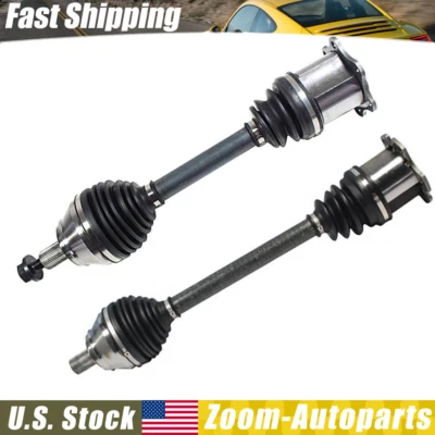 Par de eje CV para Audi TT Quattro 3,2 L V6 2004 05 06 conductor delantero pasajero Foto 1 de 4