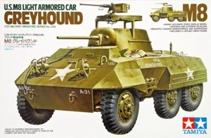 Kit Modelo Militar Tamiya 35228 Escala 1/35 EE. UU. M8 Coche Blindado Ligero Galgo - Imagen 1 de 2