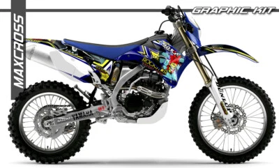 KIT GRÁFICO MAXCROSS SP2 YAMAHA WR250F WR450F YZ250F YZ450F 2006 2007 2008 2009 - Imagem 1 de 4