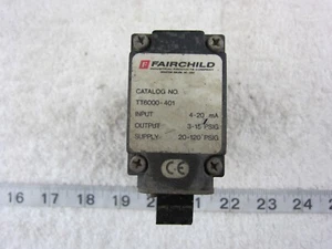 Transductor neumático Fairchild TT6000-401, usado - Imagen 1 de 6