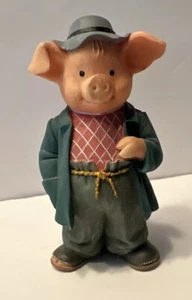 Danbury Mint Meet the Porkchesters "Paxton" Figure - Picture 1 of 5