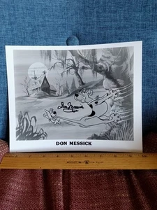 Don Messick Signed Scooby Doo Foto Hanna Barbera Cartoon voice - Picture 1 of 3